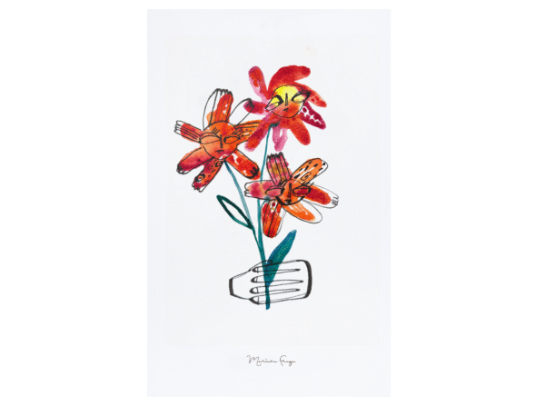 Colección Ilustrada Coffee Canvas "Flores"