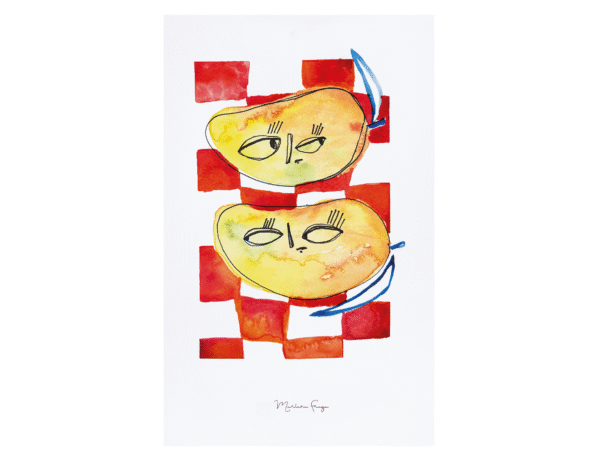 Colección Ilustrada Coffee Canvas "Fruta"