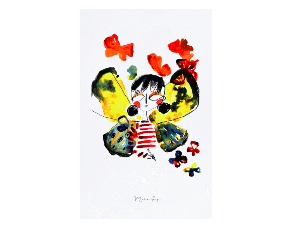 Colección Ilustrada Coffee Canvas "Mariposa"