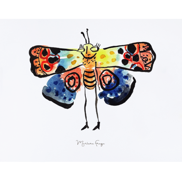 Colección Ilustrada Coffee Canvas "Polilla"