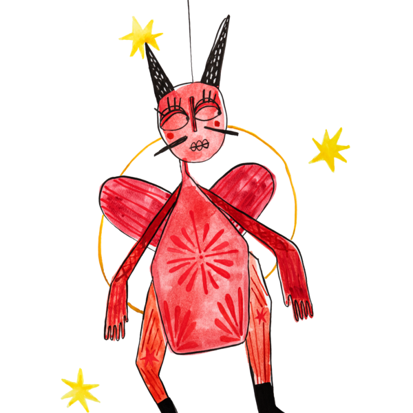 Lo que habita aquí: Diablo de cartón