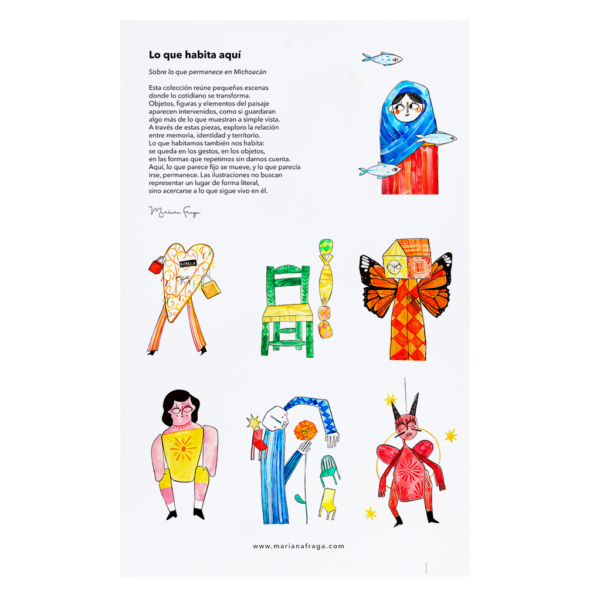 Colección Ilustrada "Lo que habita aquí" completa