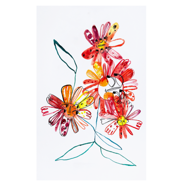 Forencias Art Print: Seremos jardín