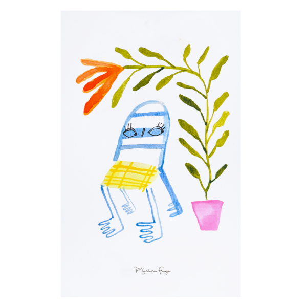 Colección Ilustrada Coffee Canvas "Objeto + humano"