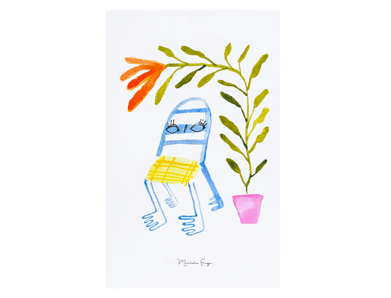 Colección Ilustrada Coffee Canvas "Objeto + humano"
