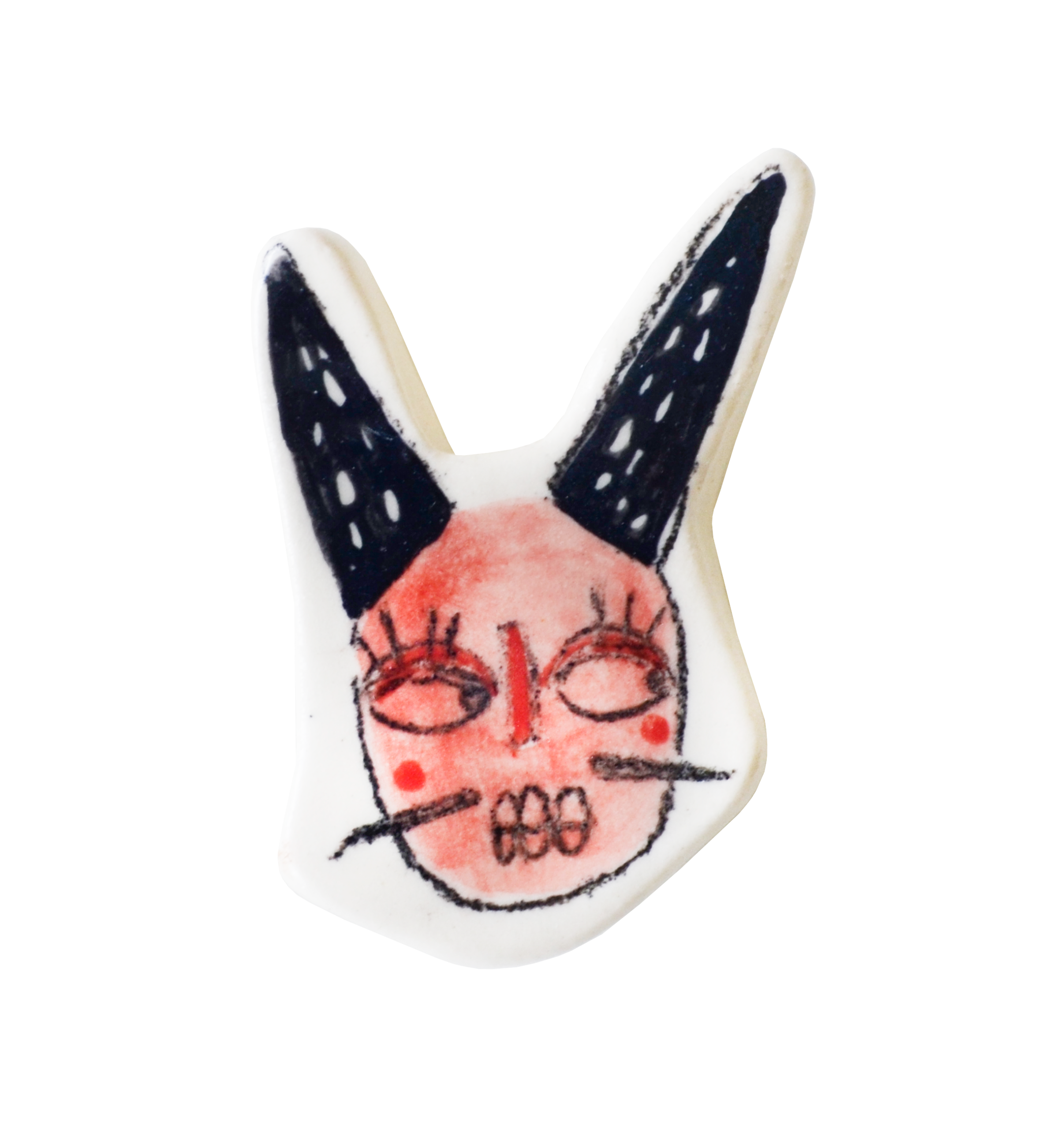 Imán de cerámica "Diablito"