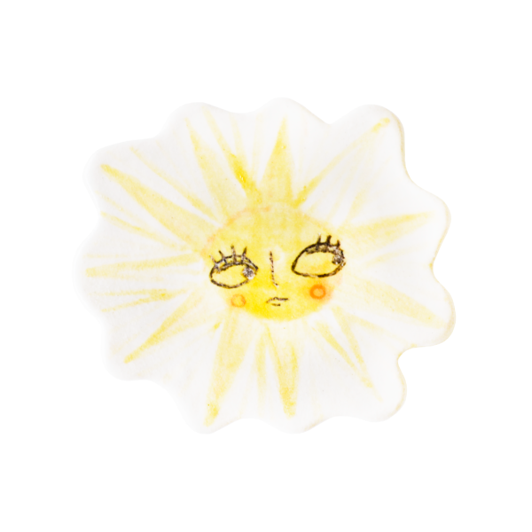 Imán de cerámica "Sol"