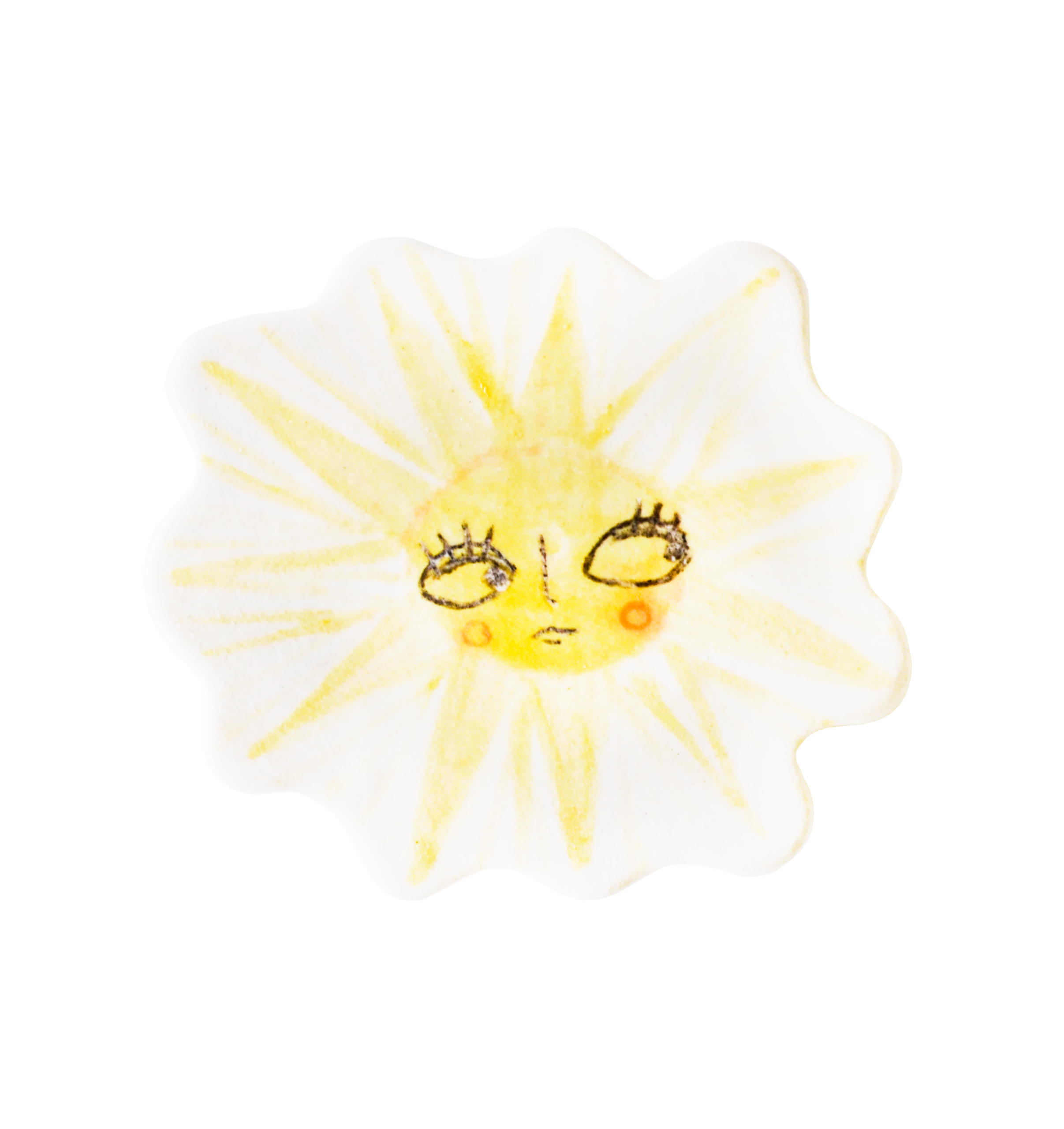 Imán de cerámica "Sol"